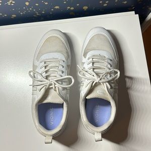 Super comfortable Vionic white sneakers with arch support